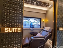 Menjajal Duduk di Compartment Suite Class, Kelas Tertinggi KAI