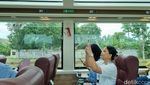 Menaiki Kereta Panoramic, Memandangi Sawah hingga Langit Tanpa Hambatan