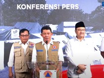 BNPB Tahan Pemberian Bantuan untuk Pengungsi Erupsi Lewotobi