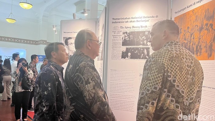 Pameran Two Nations: a Friendship is Born yang digelar Konjen Australia untuk merayakan 75 tahun hubungan diplomatik