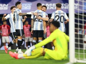 Argentina Vs Peru: Lionel Messi cs Menang 1-0