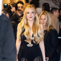 Lindsay Lohan menghadiri penayangan film terbaru yang dibintanginya, ‘Our Little Secret’ di New York City, AS, pada Senin (18/11/2024).  Foto: Gilbert Carrasquillo/GC Images