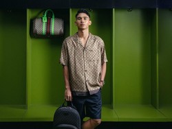 7 Potret Marselino Ferdinan Jago Pose di Luar Lapangan, Jadi Model Gucci