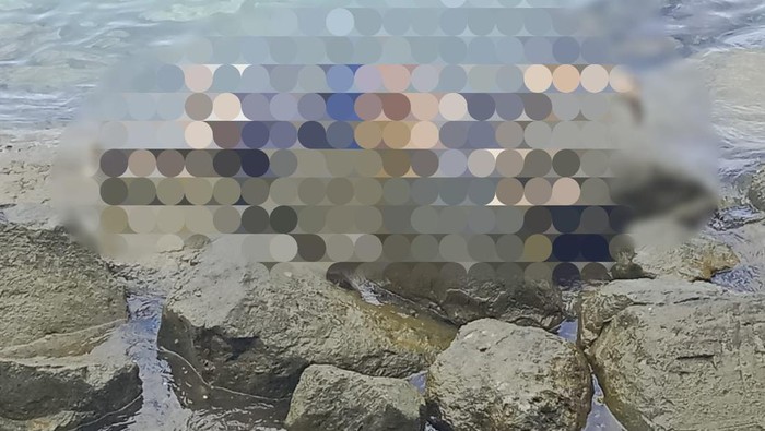 Mayat tanpa identitas ditemukan di pinggir Pantai Canti di Dusun Sukabanjar, Lampung Selatan.