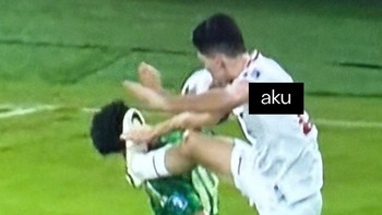 Dua gol kemenangan Tim Garuda diborong Marselino Ferdinan pada menit ke-32 dan 57. Foto: Screenshot media sosial