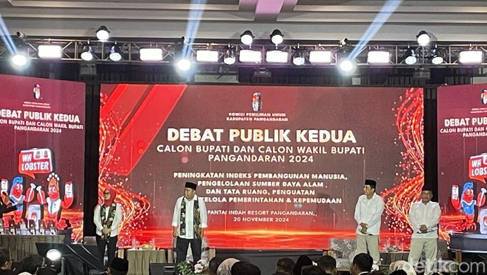 Momen Debat Kedua Pilkada 2024 Pangandaran