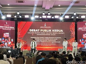 Debat Pilbup Pangandaran, Citra dan Ujang Beradu Gagasan