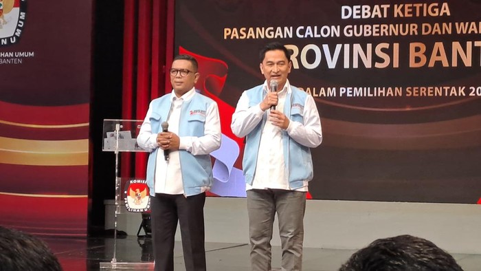 Pasangan calon Gubernur dan Wakil Gubernur Banten nomor urut 2, Andra Soni dan Dimyati (Dok istimewa)