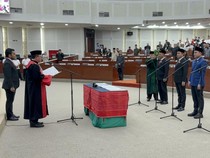 4 Waket DPRD Sumut Periode 2024-2029 Dilantik, Ketua Belum Diumumkan