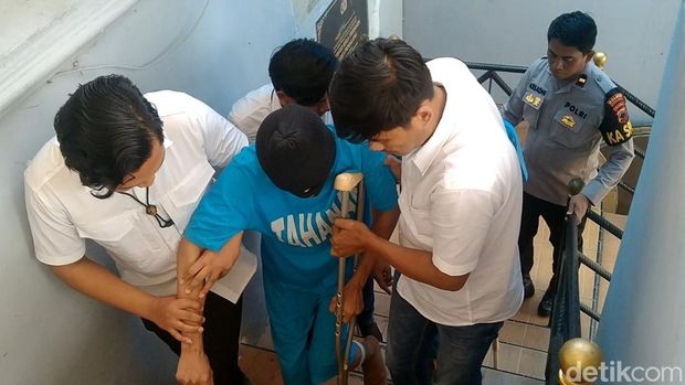 Konferensi pers kasus pemerkosaan ABG 15 tahun di Mapolres Pemalang, Rabu (20/11/2024).