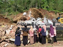 Penampakan Longsor di Purworejo yang Tewaskan 4 Orang Sekeluarga