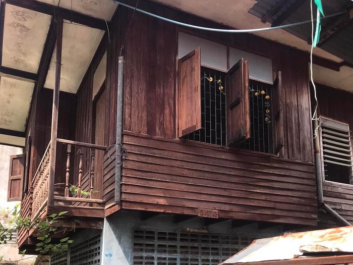 Penginapan di rumah kumuh Thailand
