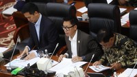 Rapat kerja dipimpin oleh Eko Hendro Purnomo atau Eko Patrio.