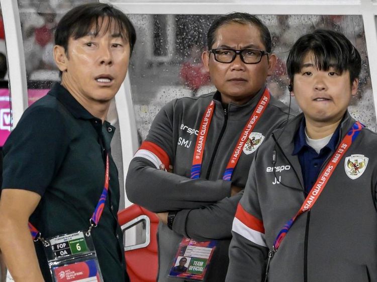 Ekspresi Shin Tae-yong: Tegang Sebelum Menang