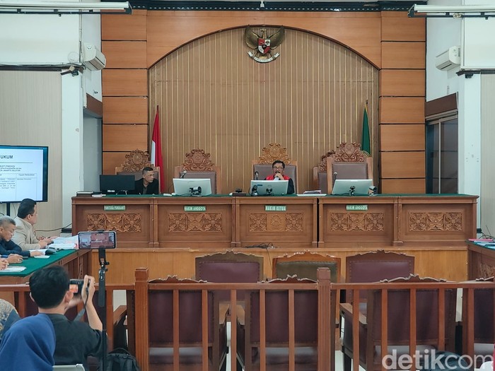 Sidang praperadilan Tom Lembong, 20 November 2024. (Rumondang Naibaho/detikcom)