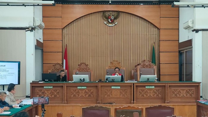 Sidang praperadilan Tom Lembong (Rumondang/detikcom)