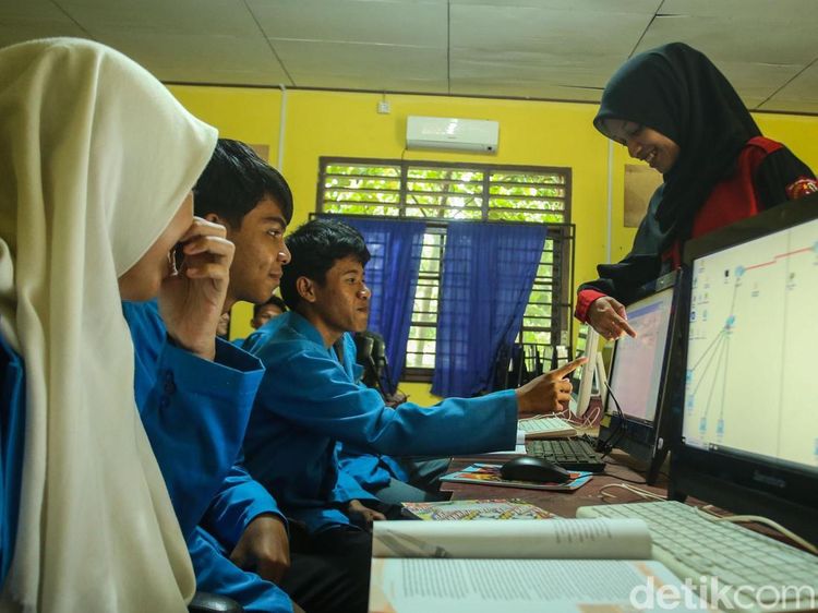 SMK di Pelosok RI Ini Sudah Punya Fasilitas Internet