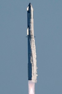 SpaceXs next-generation Starship spacecraft atop its powerful Super Heavy rocket is launched on its sixth test at the companys Boca Chica launch pad in Brownsville, Texas, U.S., November 19, 2024. REUTERS/Joe Skipper