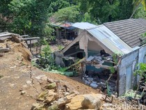 2 Rumah di Bangunjiwo Bantul Rusak Tertimpa Talut Longsor