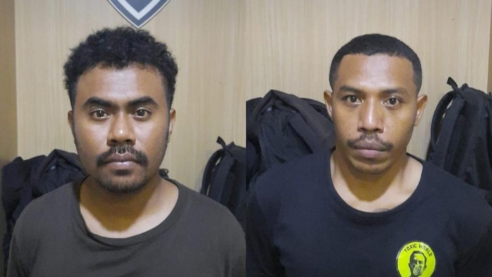 Tampang duo Bang Jago pengeroyok driver taksi online di Tol Kebon Jeruk, Jakarta Barat.