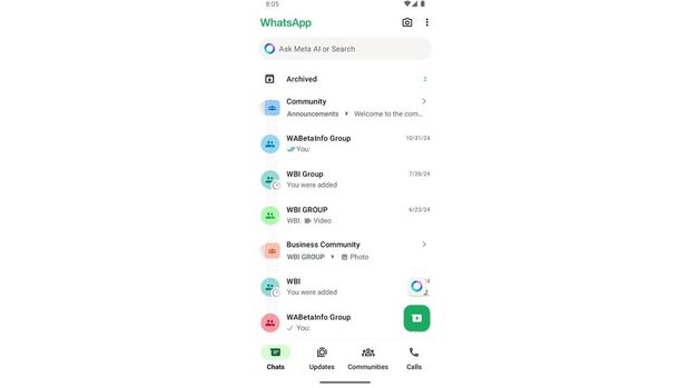 Tampilan terbaru Whatsapp. (Dok Whatsapp)