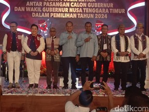 KPU Tetapkan Pemenang Pilgub NTT Besok, Melki-Jhoni: Kami Bersyukur