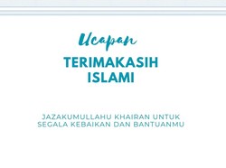 40 Ucapan Terima Kasih Dalam Islam yang Singkat dan Penuh Doa