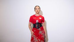 Potret Aksi Yura Yunited... Eh, Yura Yunita di GBK