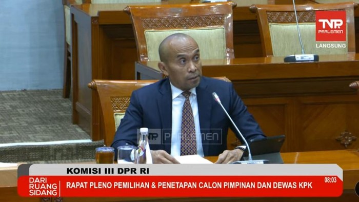 Cadewas KPK Hamdi Hassyarbaini (Tangkapan layar).