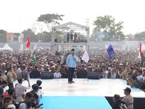 Berorasi di Kampanye Akbar, Iqbal: NTB Punya Kekayaan Alam, tapi Miskin