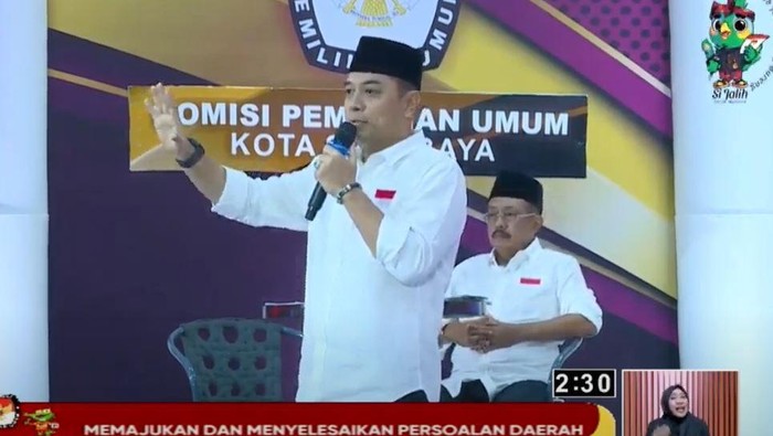 Debat Pilwali Surabaya 2024