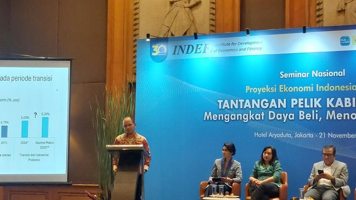 Direktur Pengembangan Big Data INDEF Eko Listiyanto.