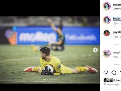Perayaan Pemain Timnas di Instagram, Hubner Paling Gokil