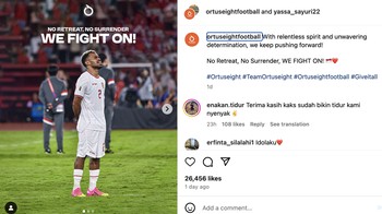 Dengan semangat tanpa henti dan determinasi teguh, kita terus maju, tulis Yakob Sayuri. Foto: X.com