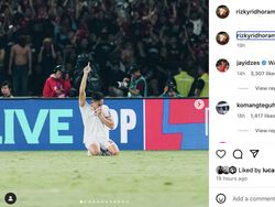 Perayaan Pemain Timnas di Instagram, Hubner Paling Gokil