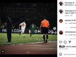 Perayaan Pemain Timnas di Instagram, Hubner Paling Gokil