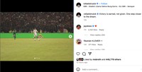 Instagram pemain Timnas