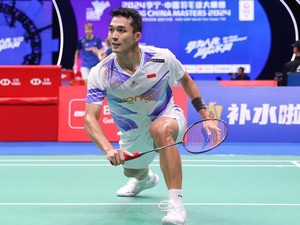 Jonatan Christie Selangkah Lagi Jadi Juara China Masters 2024