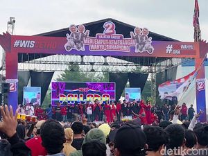 Kampanye Akbar, Wahyu-Suharyono Ingin Mbangun Desa Wargane Mulyo