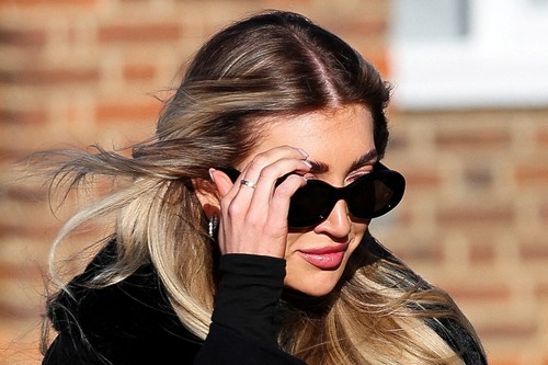 Kate Cassidy arrives to attend the funeral of former One Direction singer Liam Payne at St. Mary's Church in Amersham, near London, Britain, November 20, 2024. REUTERS/Toby Melville     TPX IMAGES OF THE DAY