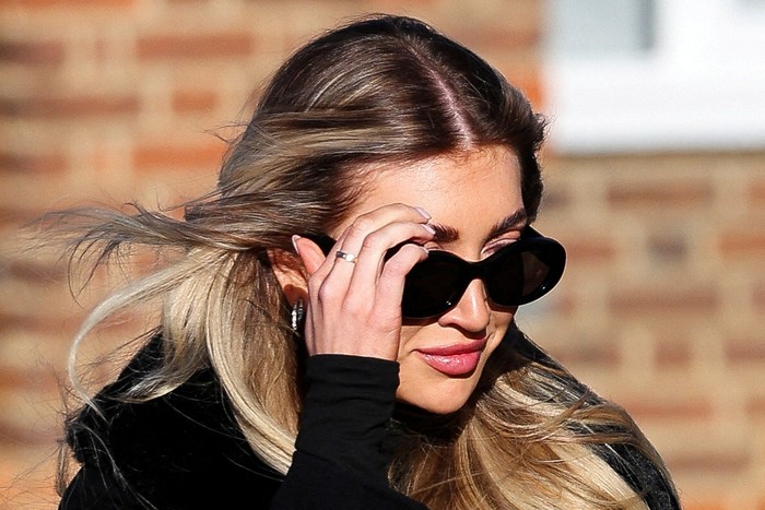 Kate Cassidy arrives to attend the funeral of former One Direction singer Liam Payne at St. Mary's Church in Amersham, near London, Britain, November 20, 2024. REUTERS/Toby Melville     TPX IMAGES OF THE DAY