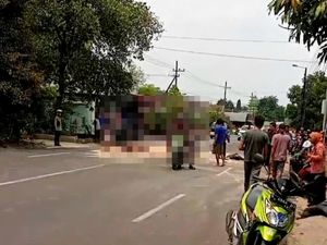 Kecelakaan Karambol 3 Motor di Mojokerto, 1 Orang Tewas-2 Luka