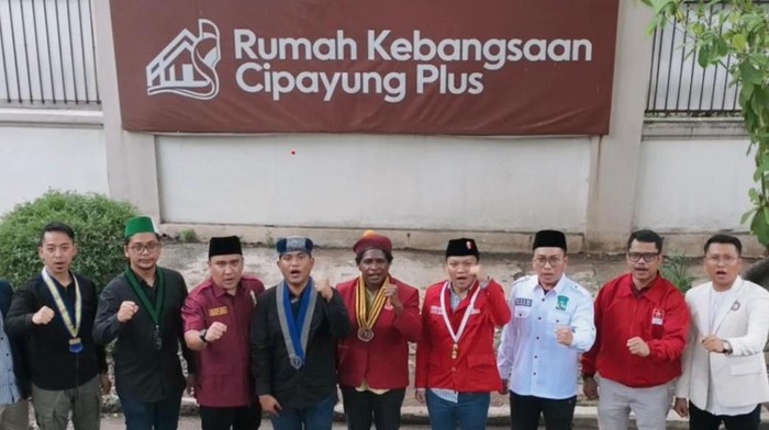 Kelompok organisasi-organisasi mahasiswa Cipayung Plus. Foto: Dok. Istimewa