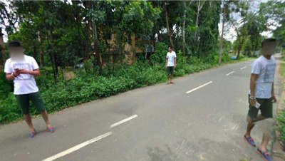 Momen Tak Terduga di Jalanan yang Terekam Google Street View