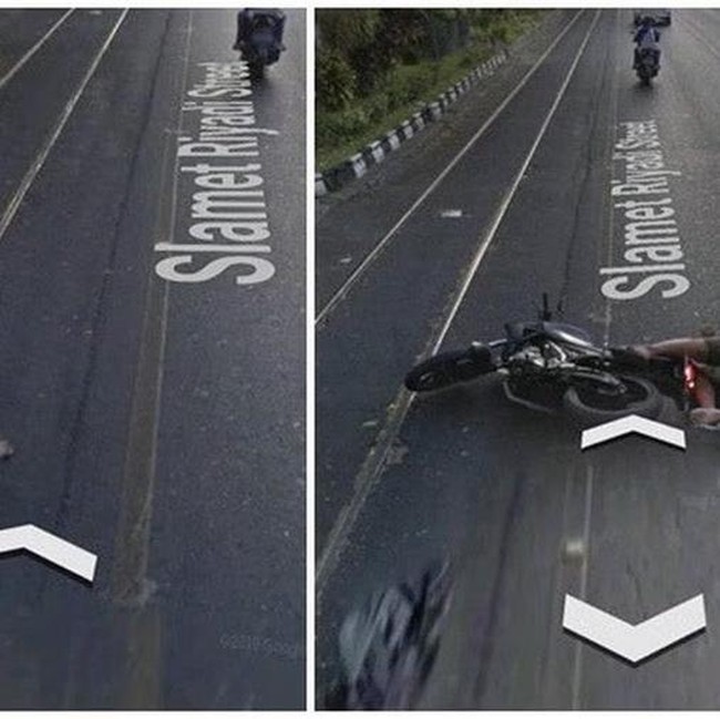 Di Luar Nurul! Kejadian Random yang Terekam Google Street View