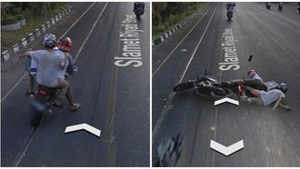 Di Luar Nurul! Kejadian Random yang Terekam Google Street View