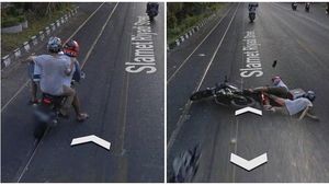 Di Luar Nurul! Kejadian Random yang Terekam Google Street View