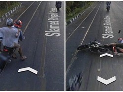 Di Luar Nurul! Kejadian Random yang Terekam Google Street View