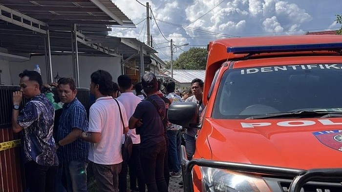 Lokasi korban ditemukan tewas.