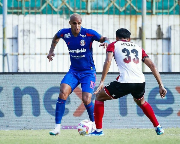 Hasil Liga 1: Derby Jatim, Madura United Disikat Arema FC 2-4